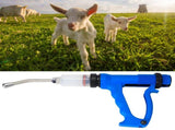 Veterinary Adjustable Continuous Syringe Animal Feeding Oral On Injection Tool for Livestock Pig V1294-YM0901-3111200211311