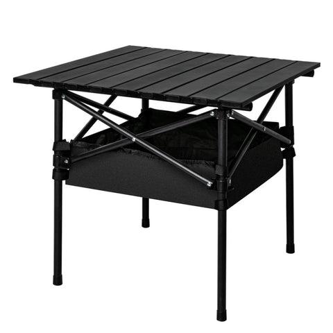 Levede Folding Camping Table Portable Black OD1056-50-BK