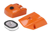 Air Filter with Cylinder Cover Set Plastic Replacement for Stihl 066 MS660 MS650 Chainsaw 000 120 V1294-YM0523-3111210507511