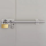 Barrel Bolt Door Latch 14 Inch 304 Stainless Steel Heavy Duty Slide Lock for Gate Barn Door with 8.5 V1189-LC-RY-00173