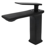 Copper Faucet Hot Cold Mixing Water Tap Wash Basin Tap with Single Hole Long Handle for BathroomG3/8 V1294-YM0901-3112210055212