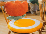 Chair Cushion Office Seats Backrest Cushion Cartoon Shape Seats Cushion Home Decoration Tulip Red V1294-YM3117220225716-0421