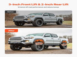 76.2 mm Front and 50.8 mm Rear Leveling Lift Kit for 2007-2023 Silverado 1500 2WD/4WD, 2007-2023 V952-QHDPTSTJ2007415HS001V0