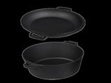 Toque 5.84L Double Dutch Oven 2 in 1 Cast Iron Pan KT1026-AU