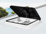 Manan Caravan Roof Vent 12V Fan RV Black CAR1040-BK
