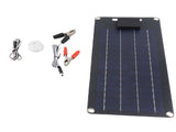 50W Solar Panel 12V High Efficiency Monocrystalline Solar Panel Dual USB Charger for Vehicle Battery V1294-YM0901-3111240211411