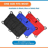 Transport Stretcher for Dogs - Emergency Animal Carrier with Safety Strap - 250 Pound Weight Limit V1259-DP01-A-3506
