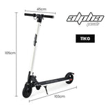 ALPHA Peak Electric Scooter 300W Power Up to 25km/h Adult Teens E-Scooter Easy Fold, White V219-TRNESCALA3WA