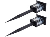 2Set LED Lawn Light Waterproof Unique Solar Lamp Garden Patio Yard Pathway Decoration V1294-YM0901-3111210083411