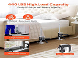 Labor Saving Arm Jack, 2 PCS 200 kg Bearing Capacity, Lifting up to 235 mm, Metal Hand Lifting Jack V952-TGQ220MM2DHS12IENV0