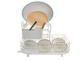 Drain Rack DoubleLayer Dish Rack Countertop Tableware Chopstick Holder for Kitchen V1294-YM0901-3118210203211