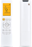 Replacement Remote Control Compatible with Pioneer 12,000 BTU 21.4 SEER2 Ductless Mini-Split V1188-ZC-DLL-1665