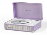 Crosley Cruiser Portable Retro CD Player with Stereo Bluetooth Speakers, FM Radio - Lavender V398-CR3505A-LN