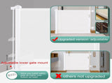 Retractable 1.5M Doorways Hallways Stairs Baby Gate Dog Pet Gate Indoor Outdoor Safety Gates White V324-HO-GATEWH15M