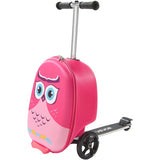 VEVOR Ride-on Luggage 20-inch Kids Scooter Suitcase with Flash Wheels Pink V952-FDDQXXLX20INHPZ8K001V0