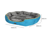 PaWz Electric Pet Heater Bed Heated XL Blue X-Large PT1136-XL-BL_NZ