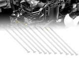 10Pcs Long Flange Bolt M8x235 Hex Head Flange Screw Gasoline Generator Replacement Parts V1294-YM0718-3111200307011