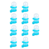 10Pcs Plastic Automatic Bird Food Feeder Hanging Bird Water Dispenser for Parrots Hamster V1294-YM0710-3111210212511
