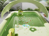 Inflatable Swimming Pool 18013056cm with Canopy & Dinosaur Spray Kids Outdoor Water Play Set for V1107-CS-CQYYC