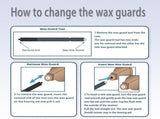 GN Cerustop Wax Guards PN 20439700 Filters for Resound/phonak/Unitron/Resound/Beltone/Widex Heaing V1188-WTJ-SJH-1880