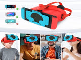 Compatible with Nintendo Switch VR headsets and OLED models, VR virtual reality glasses with V1188-MS-313-0560
