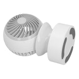 USB Desk Fan Desktop Automatic Shaking Head Electric Fan Mini Fan Desktop Table Fan with Light for V1294-YM0901-3113210084811