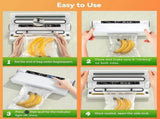 Automatic Food Vacuum Sealer with Digital Timer, Dual Modes for Freshness Preservation, Compact V1370-AZ4-22713