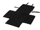 Black Waterproof Front Pet Car Seat Cover - Non-Slip Dog Booster Seat Protector Mat V888-ELOSUNG27128