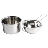 Double Boiler,Stainless Steel Melting Pot with Ergonomic Handle,Double Pour Spouts & Anti- Hook,for V1369-AZ3-W-14800