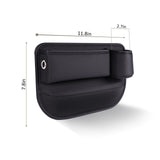 DEIKAL 2 Pack Car Leather Cup Holder Gap Bag - Car Seat Gap Filler & Organizer, Adjustable Seat Gap V1189-LWWAL-20260325-00119