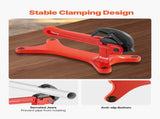 Portable Pipe Vise, Lightweight Aluminum Pipe Vise with 1/8" to 1-1/2" Clamping Capacity, Ideal for V952-BXSGHQ18112ICTI8XV0
