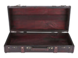 Portable Antique Suitcase Wooden Case Photography Props Craft Decoration Box Ornament V1294-YM0901-3115200144711