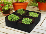 17-Gallon Garden Planter Bags Fabric Pots Container for Nursery Garden and Planting Black V1369-AZ3-W-21149