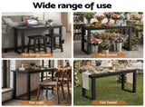 Artiss Console Table 110CM Black FUR-Y-CST-01-BK