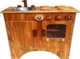Combo Wooden Stove and Sink V59-867