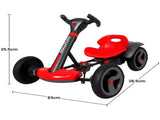 Rollplay Flex Kart 6V Electric Ride-On Foldable Kids Racing Go Kart HUN3204