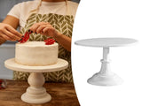 Metal Cake Stand European Style Anti Slip Round Cake Stand for Weddings Parties Anniversaries Medium V1294-YM0521-3118220347012