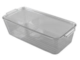 Plastic Box Stackable Refrigerator Kitchen Clear Plastic Fruit Vegetable Preservation V1294-YM0523-3117220041512