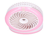 Desktop Humidifying Electric Fan Foldable Water Spray Mist Fan USB Charging for Home Office V1294-YM0901-3113210091311