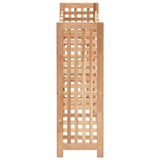 Wine Rack For 25 Bottles Solid Walnut Wood 63x25x73 Cm 43_247101