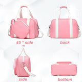 Pickleball Nylon Crossbody Shoulder with Adjustable Detachable Strap Sports Racket Storage V1308-DSZKI-1830-2