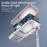LED Portable Phone Holder Stand Wireless Remote Dimmable Selfie Fill Light Lamp White V201-PM001WH-AU