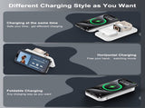 CHOETECH T616-F-WH 3in1 Magnetic Foldable Wireless Charger White V28-ELECHOT616FWH