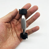 Luthier Tool Metal Brace Repair Jack Sound Beam Support 8.5CM-10.5CM Silver 2Pcs Luthier V1192-AZ-W-0601