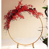 3M Gold Wedding Hoop Round Circle Arch Backdrop Flower Display Stand Frame Background V63-839331