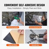 Car Sound Deadening Mat, 80 mil 3.3sq.m Car Sound Dampening Material, Butyl Automotive Sound V952-GYDPZLBDJXJ3UGX2HV0