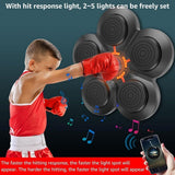 Smart Electric Boxing Trainer with Speaker, Black, Compatible with Smart Music Boxing V1188-MS-325-0029