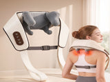 Livemor Neck Massager with Heat Pillow Shiatsu Shoulder Back Massager Pain Relief Tissue Kneading NECK-MASSAGE-02-GYBG