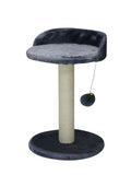 CARLA HOME Cat Tree Tower Indoor Cats with Plush Perch, Sisal Scratching Post & Hanging Ball Toy LSB-36393