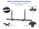 Universal Adjustable TV Soundbar Bracket Soundbar Mount Holder Wall 2Way Install V767-U-360B